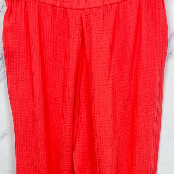 Eileen Fisher | Wide Leg Cropped Pant | L - Picture 4 of 9